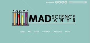 madsciencearts.com home page
